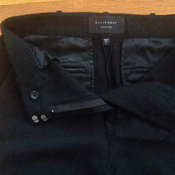 Equipment hi-rise wool slacks - Picture 2 of 8